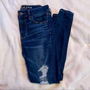 American Eagle Super Stretch X Hi Rise Jeggings
